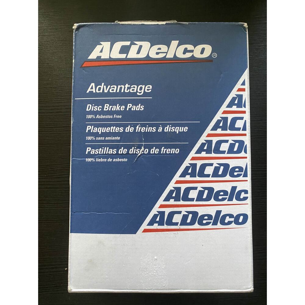 ACDelco (14D1279M) (19255837) Semi-Metallic Rear Break Pads